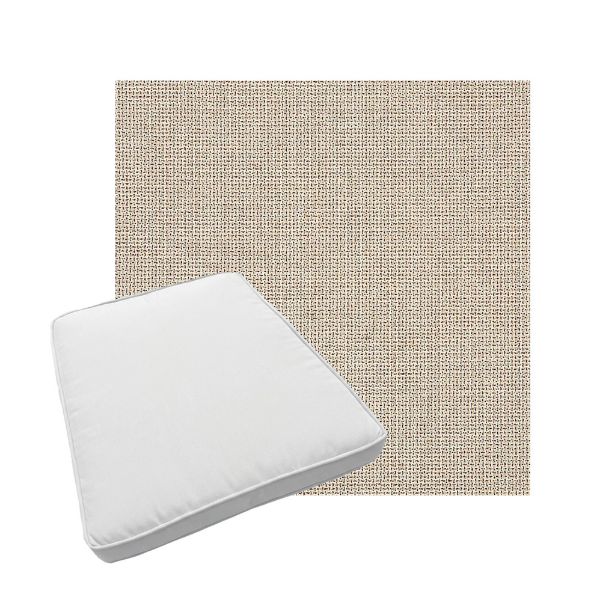 Custom outdoor patio furniture cushions from Cascadia Outdoor Cushions in Sunbrella Fabrics