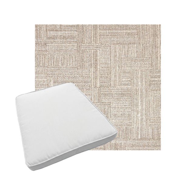 Custom outdoor patio furniture cushions from Cascadia Outdoor Cushions in Sunbrella Fabrics