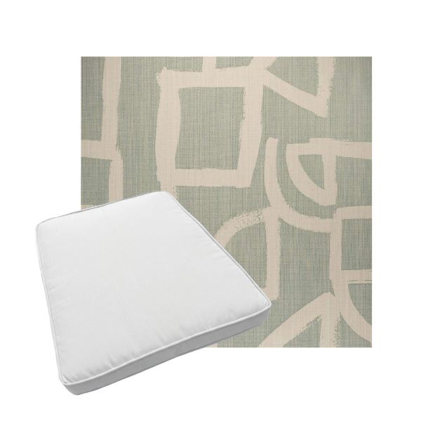 Custom outdoor patio furniture cushions from Cascadia Outdoor Cushions in Sunbrella Fabrics
