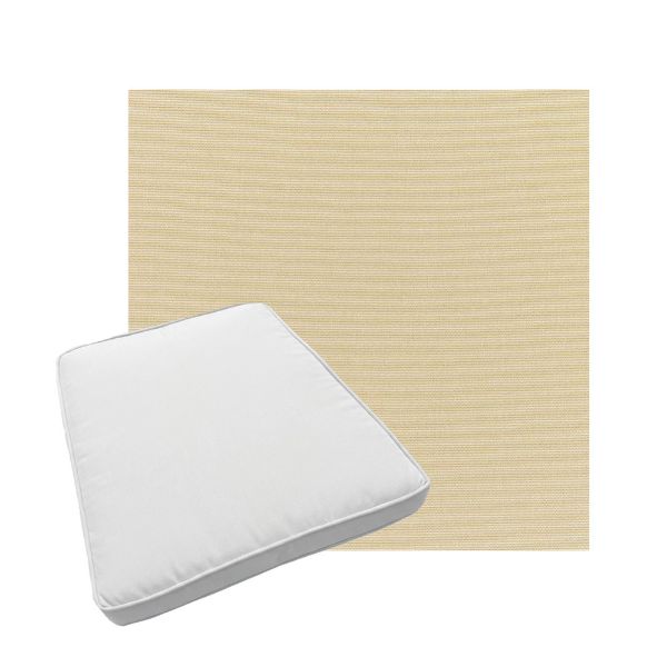 Custom outdoor patio furniture cushions from Cascadia Outdoor Cushions in Sunbrella Fabrics