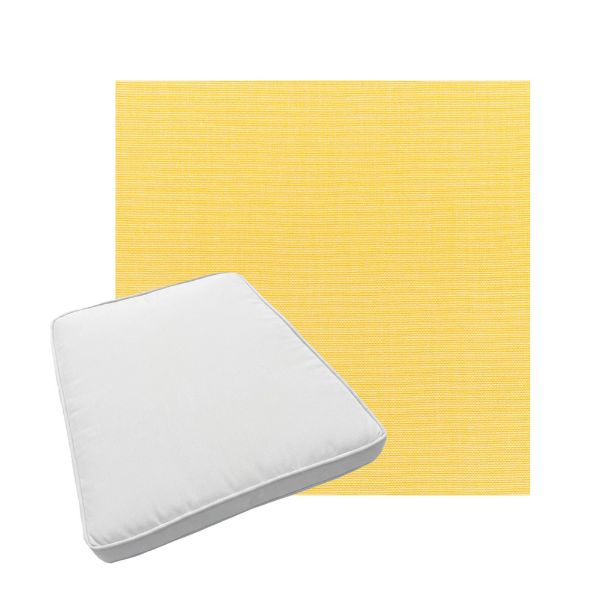 Custom outdoor patio furniture cushions from Cascadia Outdoor Cushions in Sunbrella Fabrics