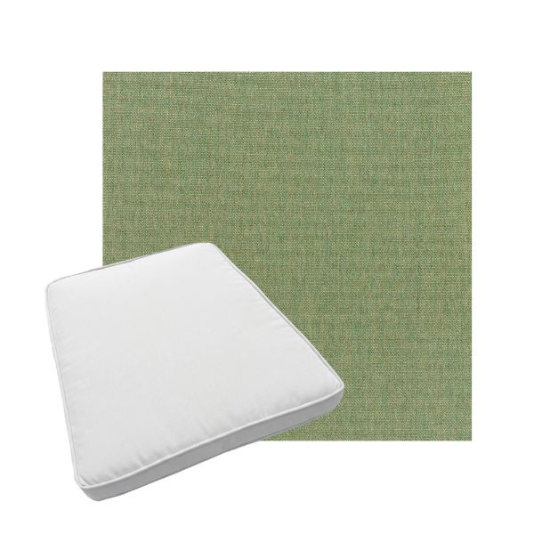 Custom outdoor patio furniture cushions from Cascadia Outdoor Cushions in Sunbrella Fabrics