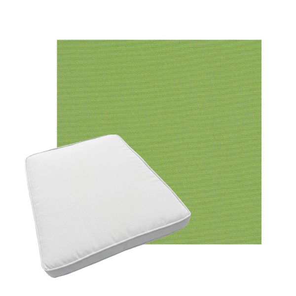 Custom outdoor patio furniture cushions from Cascadia Outdoor Cushions in Sunbrella Fabrics