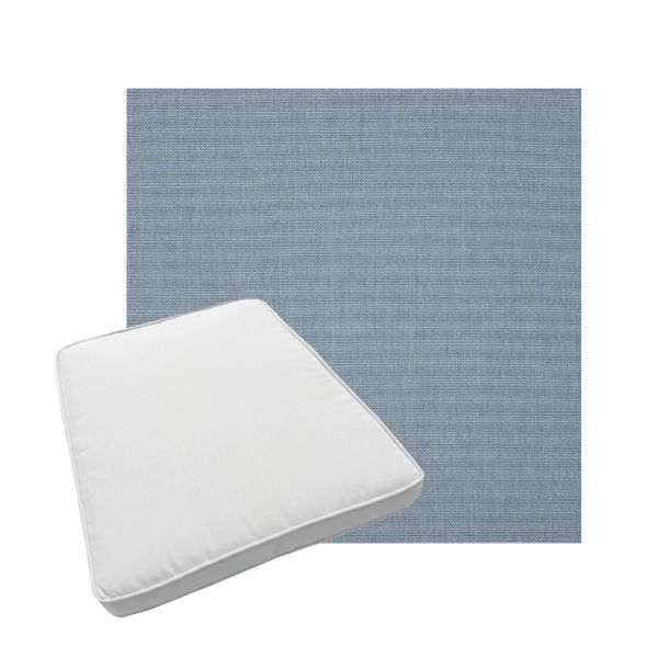 Custom outdoor patio furniture cushions from Cascadia Outdoor Cushions in Sunbrella Fabrics