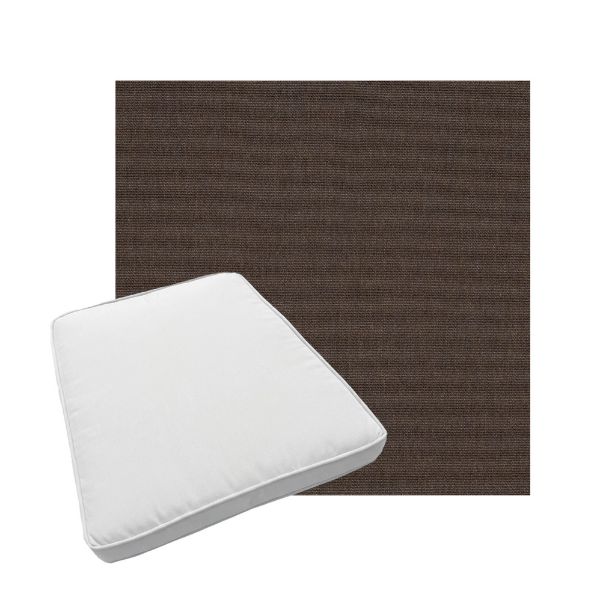 Custom outdoor patio furniture cushions from Cascadia Outdoor Cushions in Sunbrella Fabrics