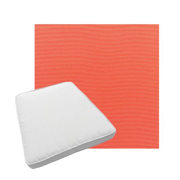 Custom outdoor patio furniture cushions from Cascadia Outdoor Cushions in Sunbrella Fabrics