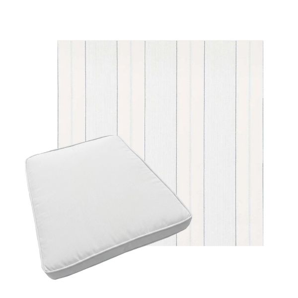 Custom outdoor patio furniture cushions from Cascadia Outdoor Cushions in Sunbrella Fabrics