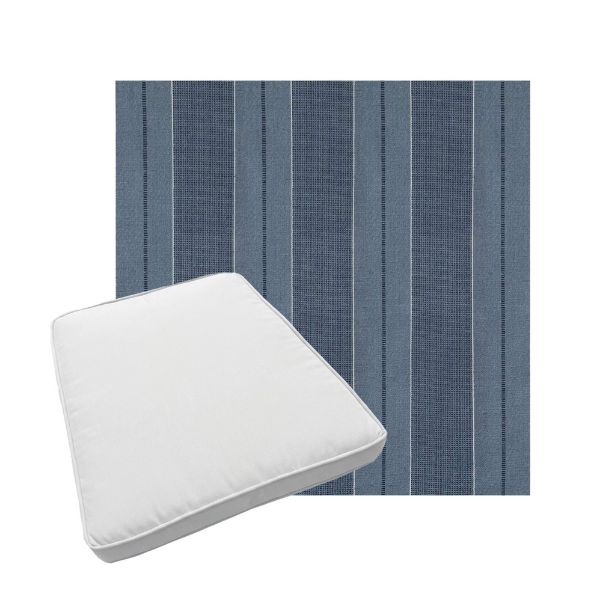 Custom outdoor patio furniture cushions from Cascadia Outdoor Cushions in Sunbrella Fabrics