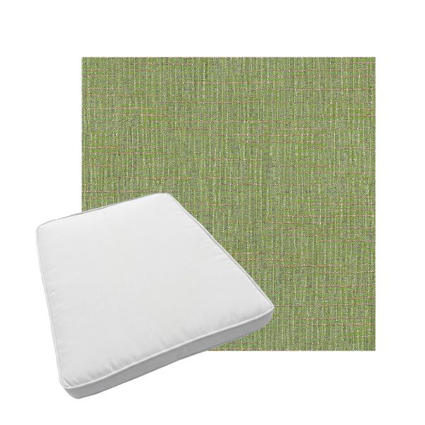 Custom outdoor patio furniture cushions from Cascadia Outdoor Cushions in Sunbrella Fabrics