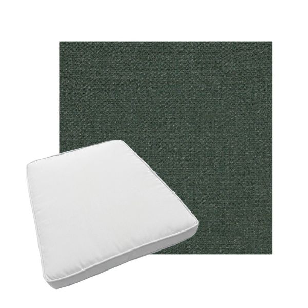 Custom outdoor patio furniture cushions from Cascadia Outdoor Cushions in Sunbrella Fabrics