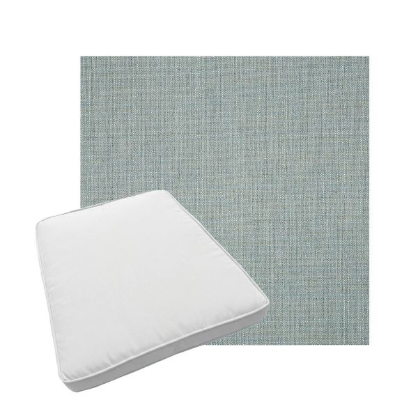 Custom outdoor patio furniture cushions from Cascadia Outdoor Cushions in Sunbrella Fabrics