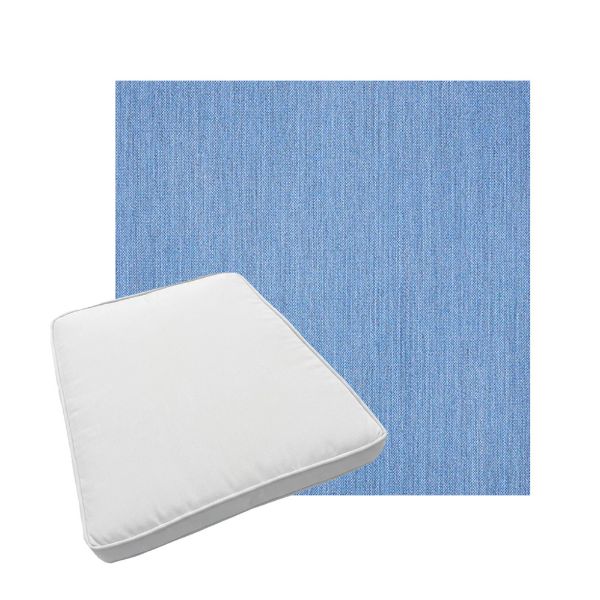 Custom outdoor patio furniture cushions from Cascadia Outdoor Cushions in Sunbrella Fabrics