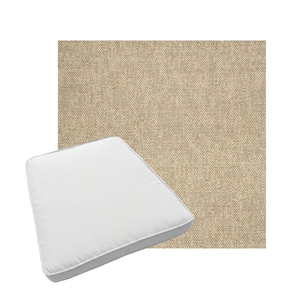 Custom outdoor patio furniture cushions from Cascadia Outdoor Cushions in Sunbrella Fabrics