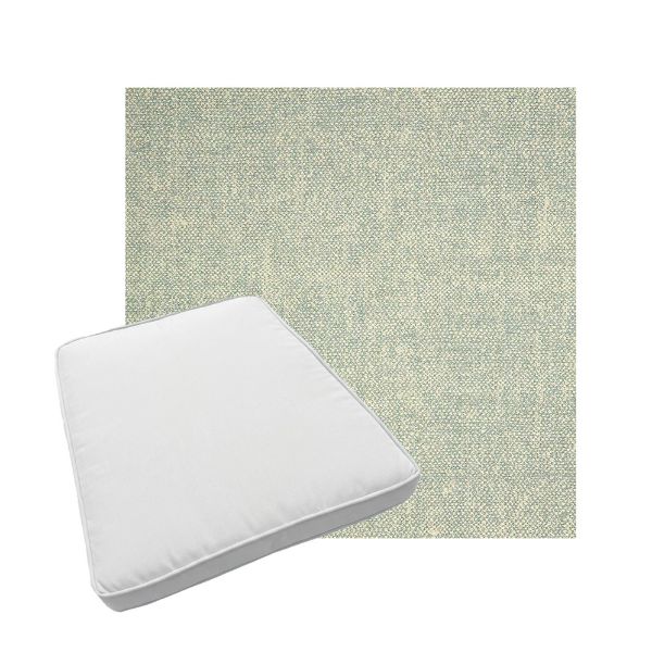 Custom outdoor patio furniture cushions from Cascadia Outdoor Cushions in Sunbrella Fabrics