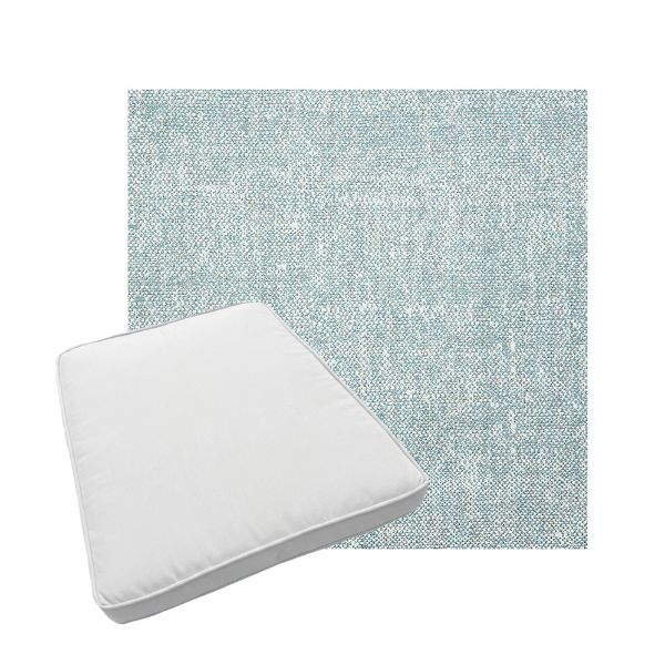 Custom outdoor patio furniture cushions from Cascadia Outdoor Cushions in Sunbrella Fabrics