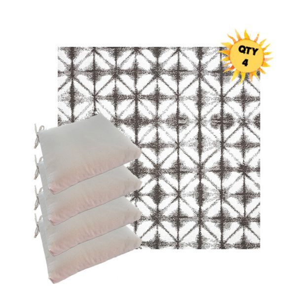 Outdoor Dining Chair Cushions in Sunbrella Outdoor Fabrics - Order in Sets of 4