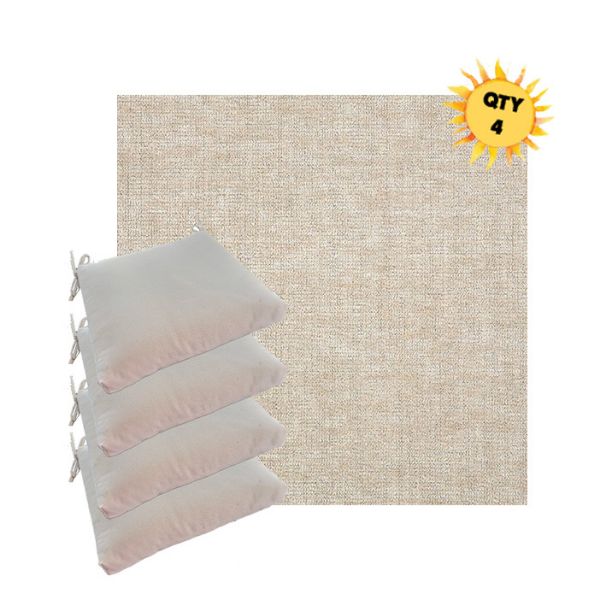 Outdoor Dining Chair Cushions in Sunbrella Outdoor Fabrics - Order in Sets of 4