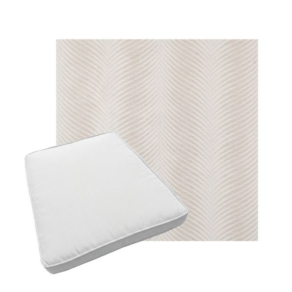 Custom outdoor patio furniture cushions from Cascadia Outdoor Cushions in Sunbrella Fabrics