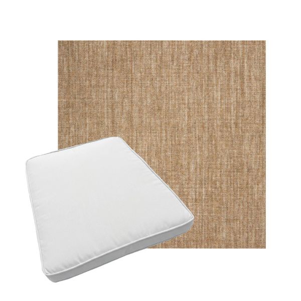 Custom outdoor patio furniture cushions from Cascadia Outdoor Cushions in Sunbrella Fabrics