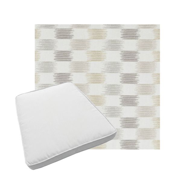 Custom outdoor patio furniture cushions from Cascadia Outdoor Cushions in Sunbrella Fabrics