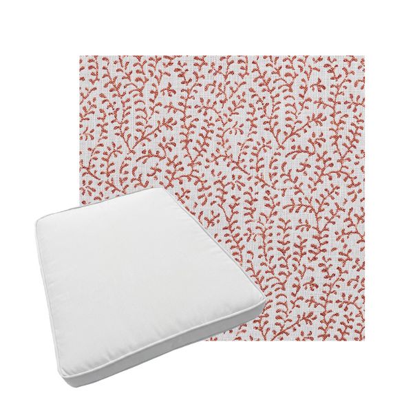 Custom outdoor patio furniture cushions from Cascadia Outdoor Cushions in Sunbrella Fabrics