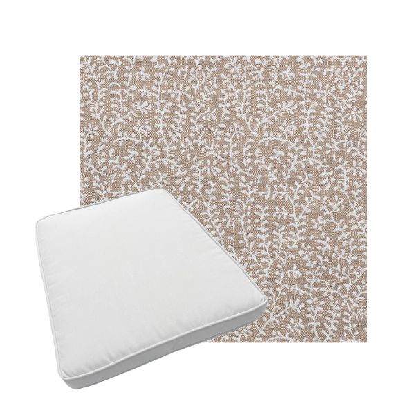 Custom outdoor patio furniture cushions from Cascadia Outdoor Cushions in Sunbrella Fabrics