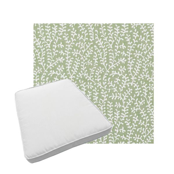 Custom outdoor patio furniture cushions from Cascadia Outdoor Cushions in Sunbrella Fabrics