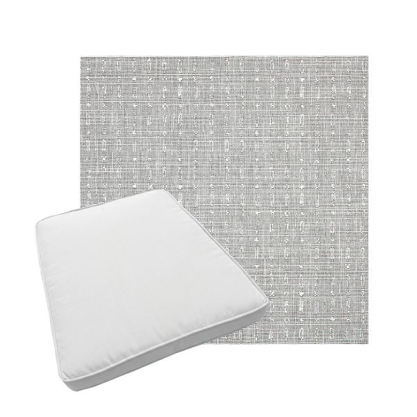 Custom outdoor patio furniture cushions from Cascadia Outdoor Cushions in Sunbrella Fabrics