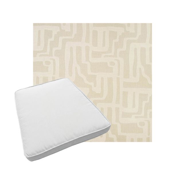 Custom outdoor patio furniture cushions from Cascadia Outdoor Cushions in Sunbrella Fabrics