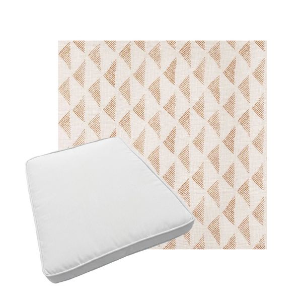 Custom outdoor patio furniture cushions from Cascadia Outdoor Cushions in Sunbrella Fabrics