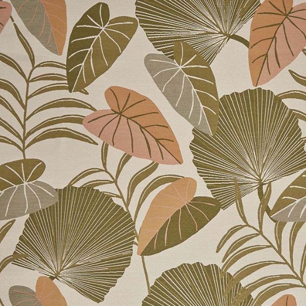 Sunbrella Fernie Mimosa outdoor fabric for patio furniture cushions and outdoor pillows