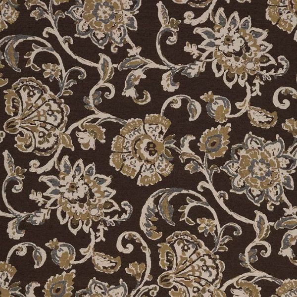 Sunbrella Martha Floral Garden Path outdoor fabric for patio furniture cushions and outdoor pillows