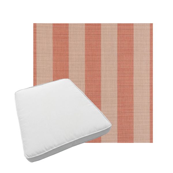 Custom outdoor patio furniture cushions from Cascadia Outdoor Cushions in Sunbrella Fabrics