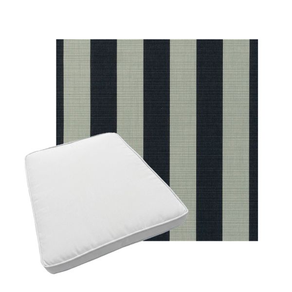 Custom outdoor patio furniture cushions from Cascadia Outdoor Cushions in Sunbrella Fabrics