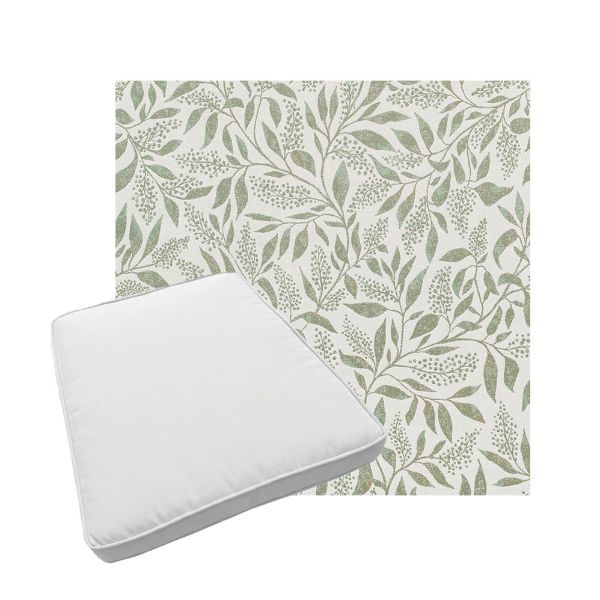 Custom outdoor patio furniture cushions from Cascadia Outdoor Cushions in Sunbrella Fabrics