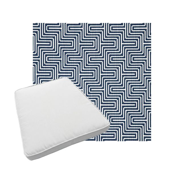 Custom outdoor patio furniture cushions from Cascadia Outdoor Cushions in Sunbrella Fabrics