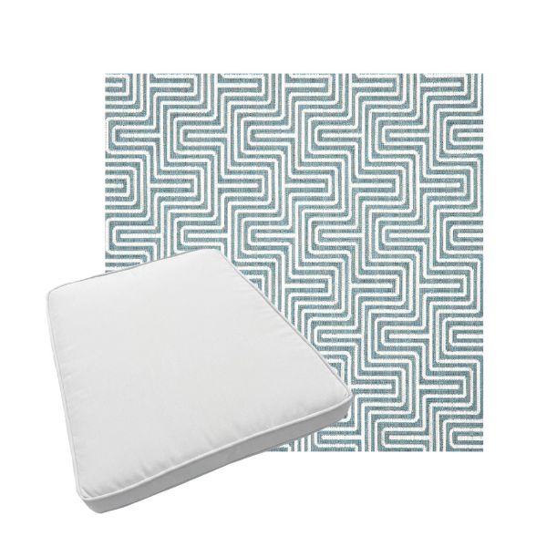 Custom outdoor patio furniture cushions from Cascadia Outdoor Cushions in Sunbrella Fabrics