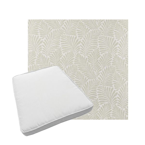 Custom outdoor patio furniture cushions from Cascadia Outdoor Cushions in Sunbrella Fabrics