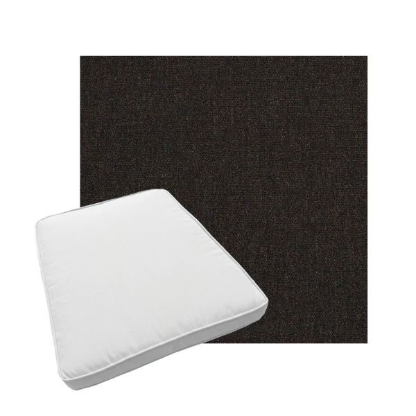 Custom outdoor patio furniture cushions from Cascadia Outdoor Cushions in Sunbrella Fabrics