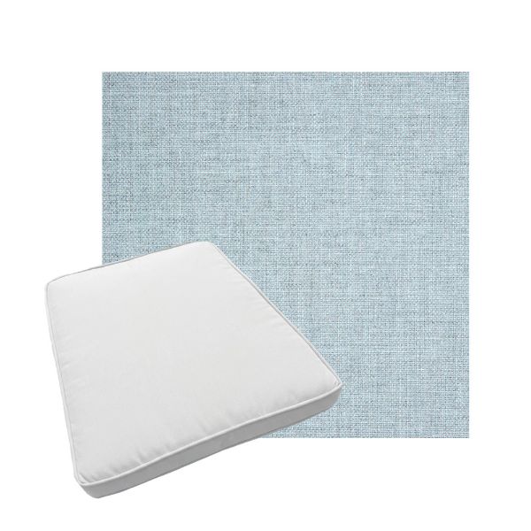 Custom outdoor patio furniture cushions from Cascadia Outdoor Cushions in Sunbrella Fabrics