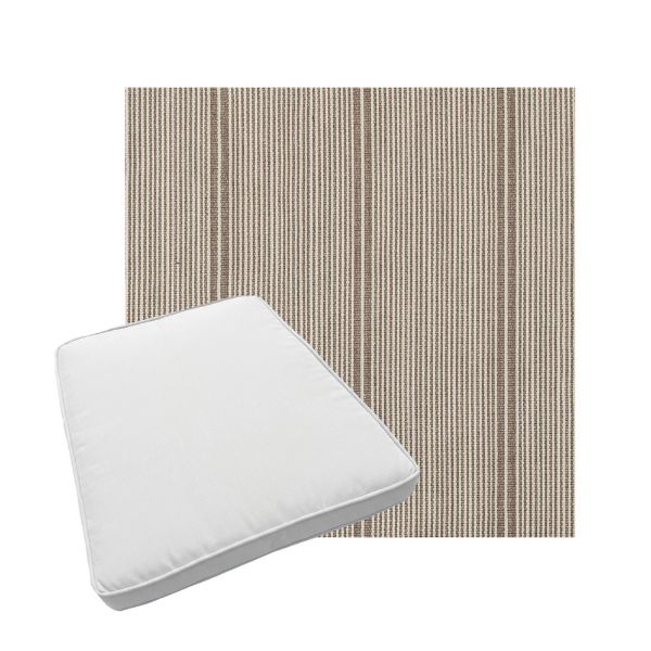 Custom outdoor patio furniture cushions from Cascadia Outdoor Cushions in Sunbrella Fabrics