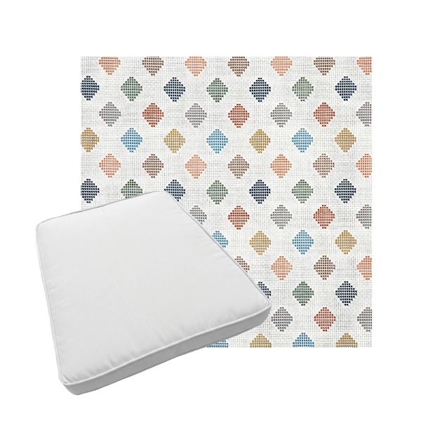 Custom outdoor patio furniture cushions from Cascadia Outdoor Cushions in Sunbrella Fabrics