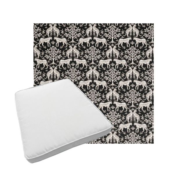 Custom outdoor patio furniture cushions from Cascadia Outdoor Cushions in Sunbrella Fabrics