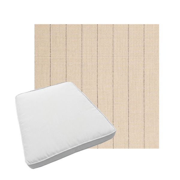 Custom outdoor patio furniture cushions from Cascadia Outdoor Cushions in Sunbrella Fabrics