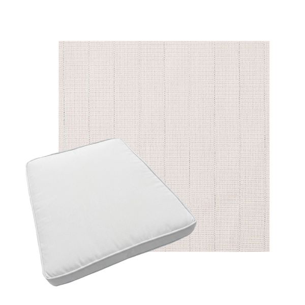 Custom outdoor patio furniture cushions from Cascadia Outdoor Cushions in Sunbrella Fabrics