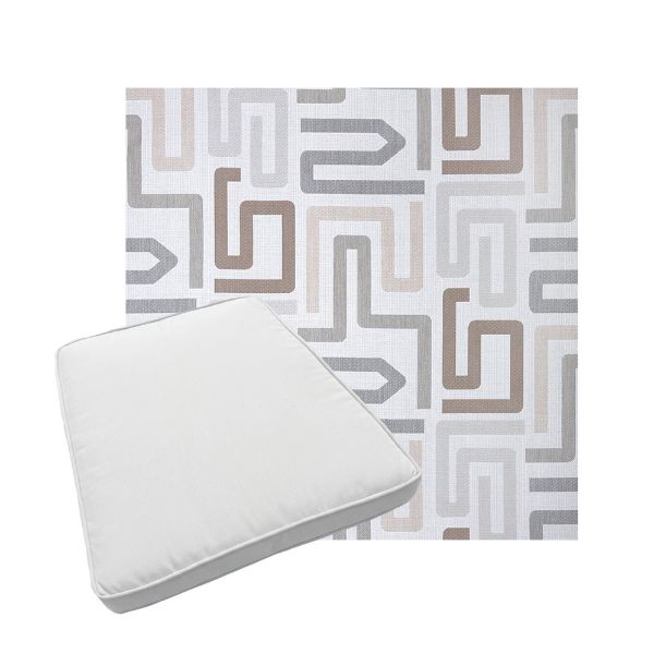 Custom outdoor patio furniture cushions from Cascadia Outdoor Cushions in Sunbrella Fabrics