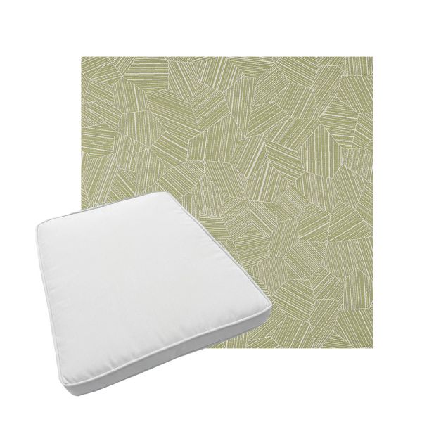 Custom outdoor patio furniture cushions from Cascadia Outdoor Cushions in Sunbrella Fabrics