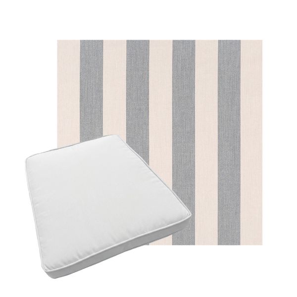 Custom outdoor patio furniture cushions from Cascadia Outdoor Cushions in Sunbrella Fabrics