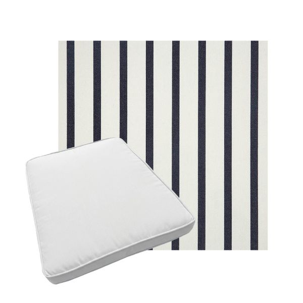 Custom outdoor patio furniture cushions from Cascadia Outdoor Cushions in Sunbrella Fabrics