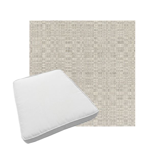 Custom outdoor patio furniture cushions from Cascadia Outdoor Cushions in Sunbrella Fabrics